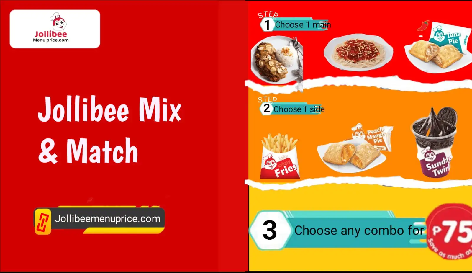 Jollibee Menu with Prices in Philippines: Updated