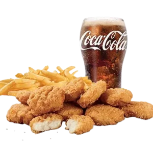8 Pc Chicken Nuggets with Fries and Drink